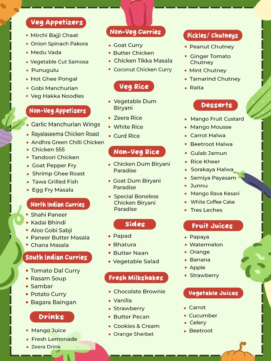 Unlimited Lunch Buffet