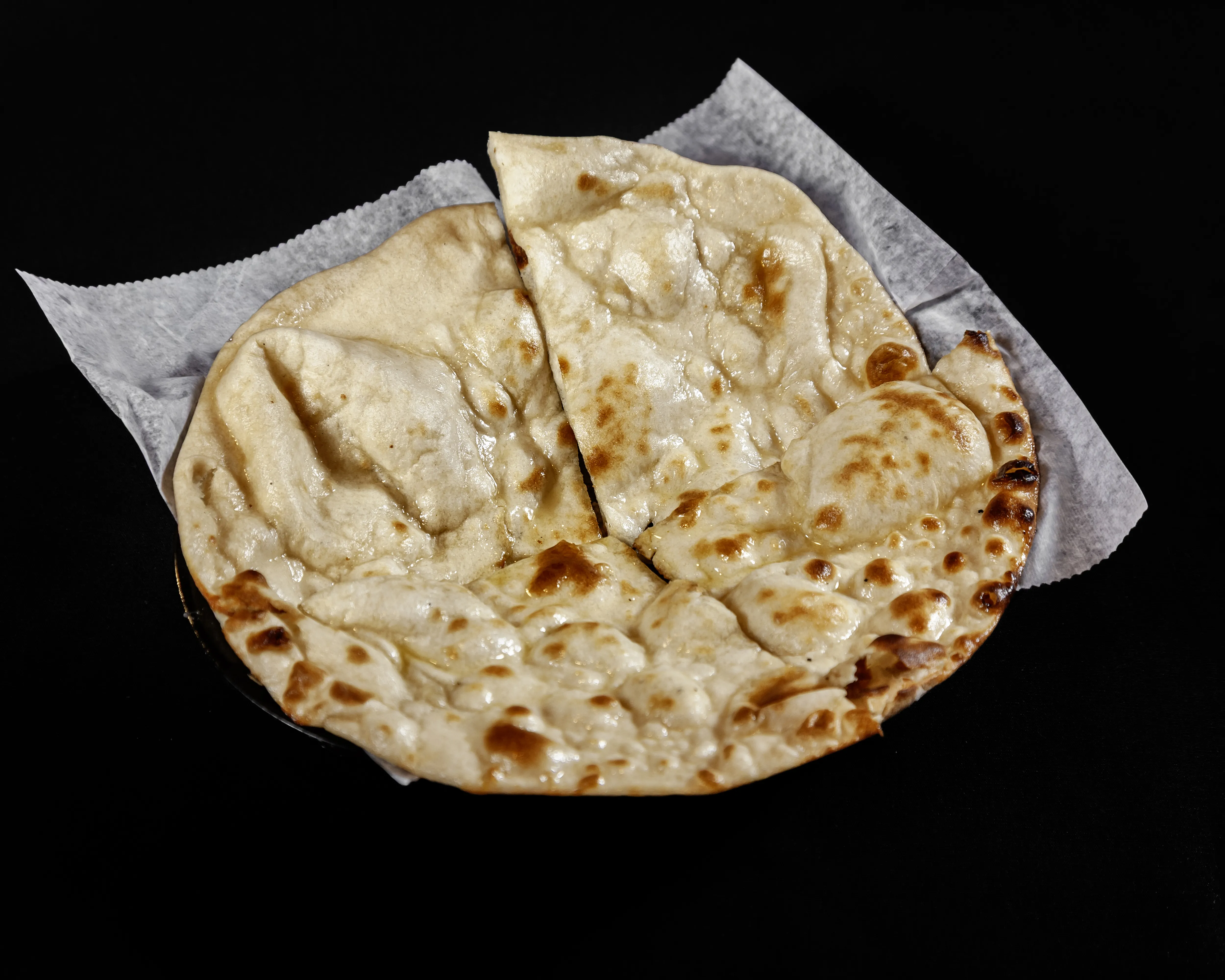 Butter Naan - Authentic Indian dish at Flavors Indian Cuisine, Bentonville, Arkansas