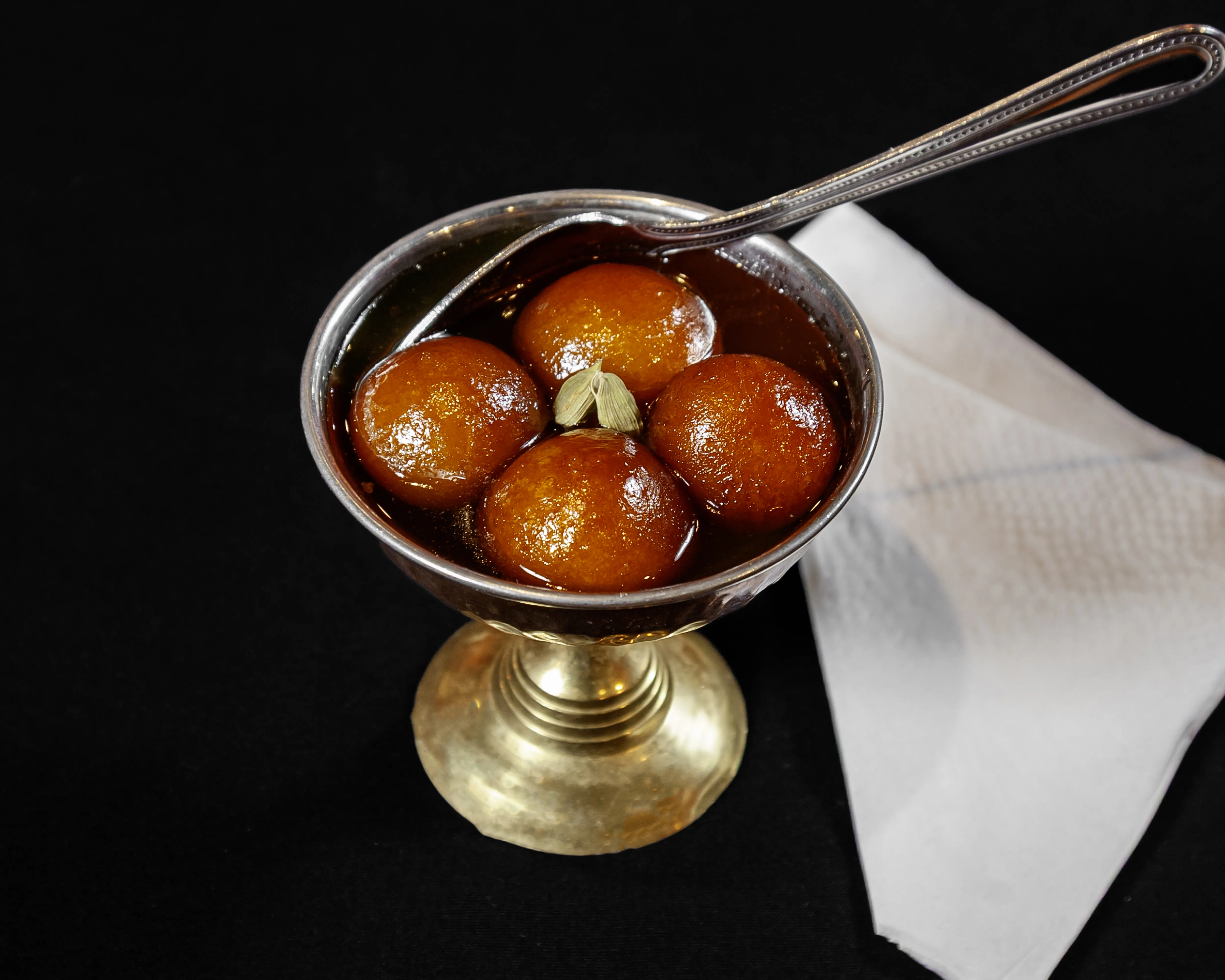 Gulab Jamun - Authentic Indian dish at Flavors Indian Cuisine, Bentonville, Arkansas