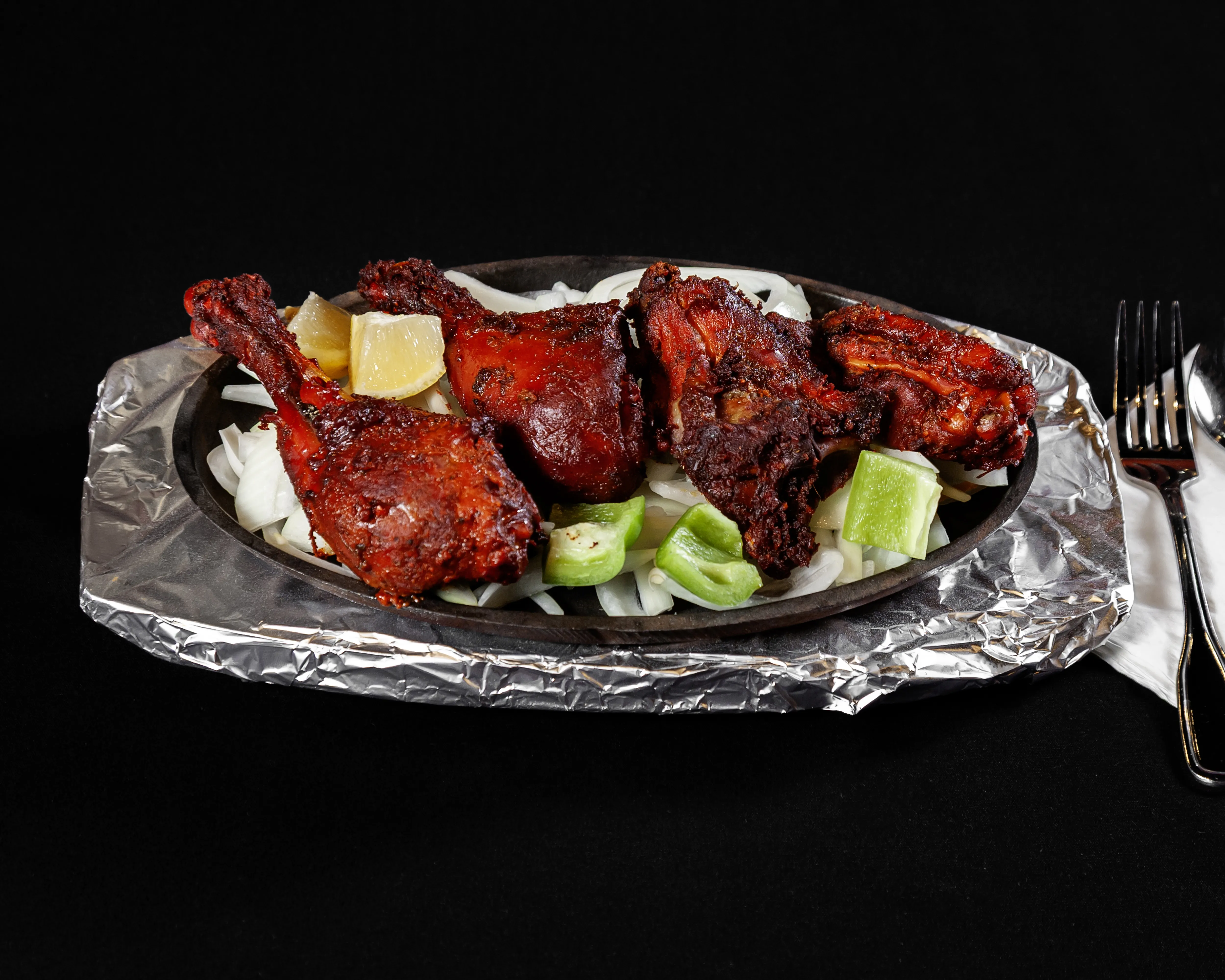 Tandoori Chicken - Authentic Indian dish at Flavors Indian Cuisine, Bentonville, Arkansas