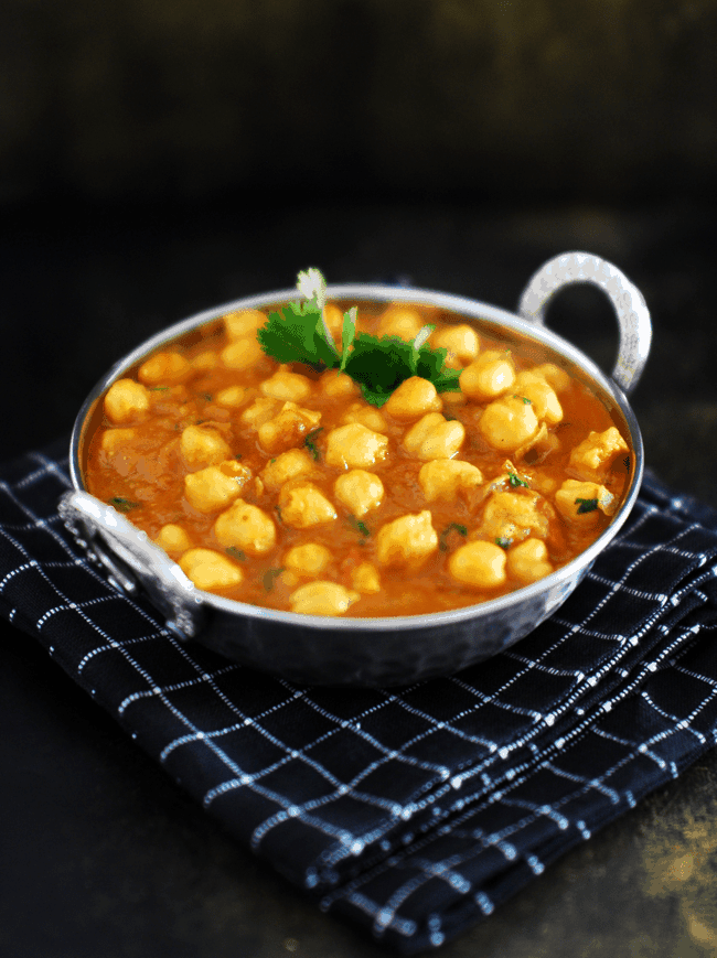 Butter Chana (Chickpeas) - Authentic Indian dish at Flavors Indian Cuisine, Bentonville, Arkansas
