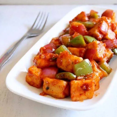 Chilli Paneer | Chilli Paneer in Rogers | Flavors Indian Cuisine