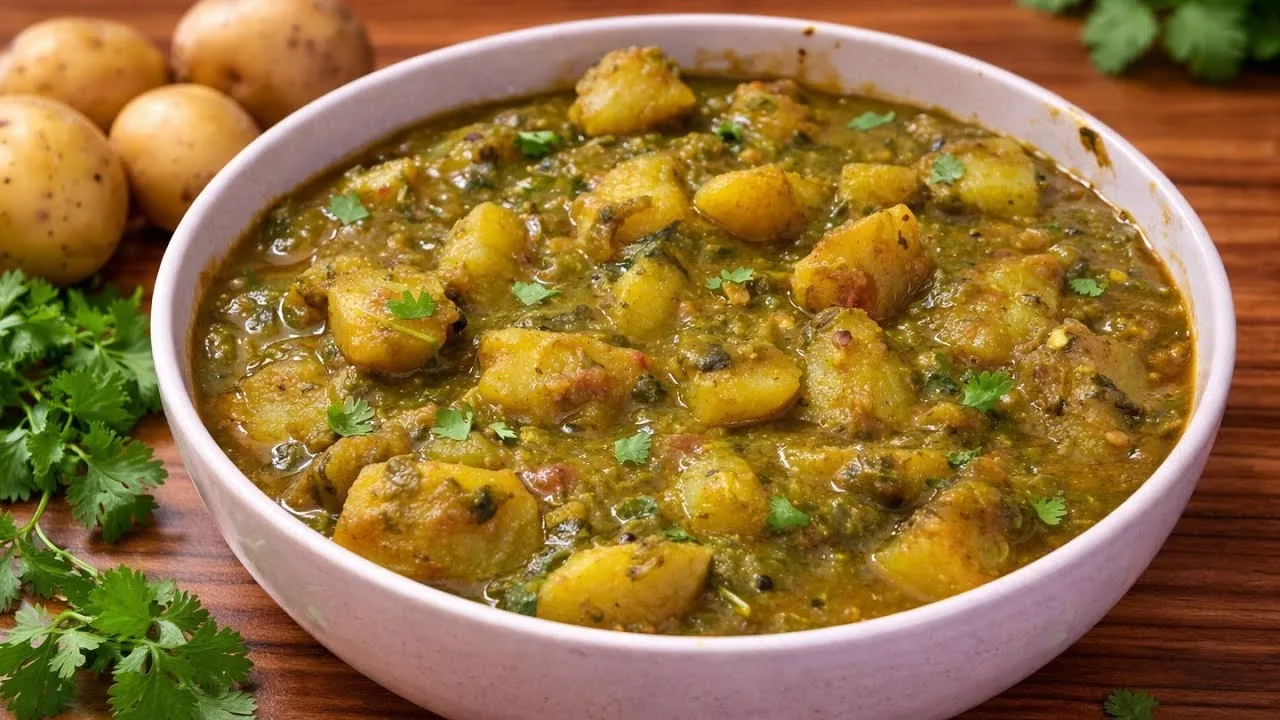 Aloo Green Masala | Aloo Green Masala in Bentonville | Flavors Indian Cuisine