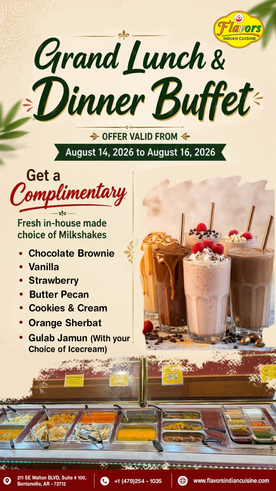 Grand Lunch & Dinner Buffet Special